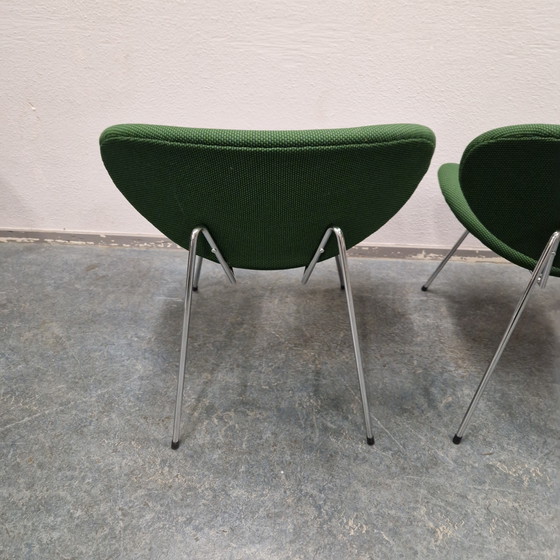 Image 1 of Set di 2 poltrone di design, Slice, anni '90, rivestite di recente