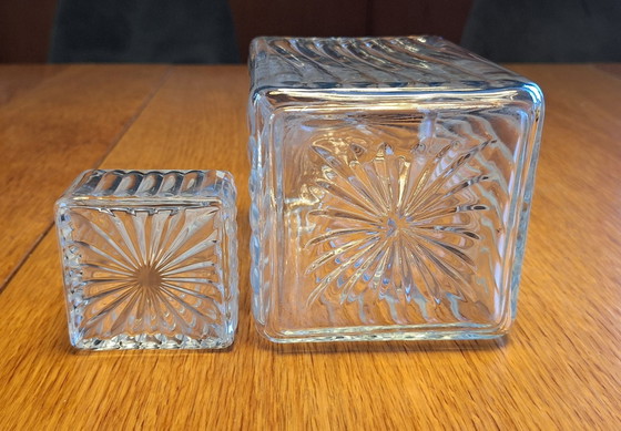 Decanter Whisky Vintage, Anni '60/'70, Bicchieri e caraffe, Vetro, Plastica, Trasparente (foto 8 di 8)