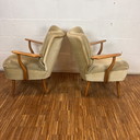 Set of 2 Vintage Cocktail Club Chairs, 1960s