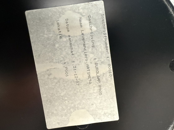 Image 1 of Lampada da scrivania Artimeta P905 (1987) – Classico del design olandese