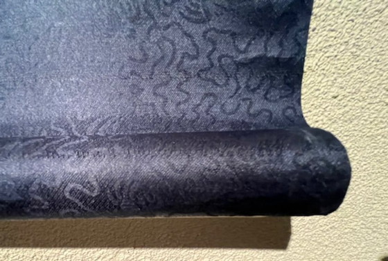 Image 1 of Pintura de pergamino colgante chino: caracteres caligráficos felicidad y longevidad