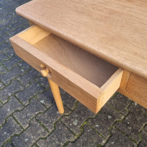 Image 1 of Hans Wegner PP-305 oak desk table
