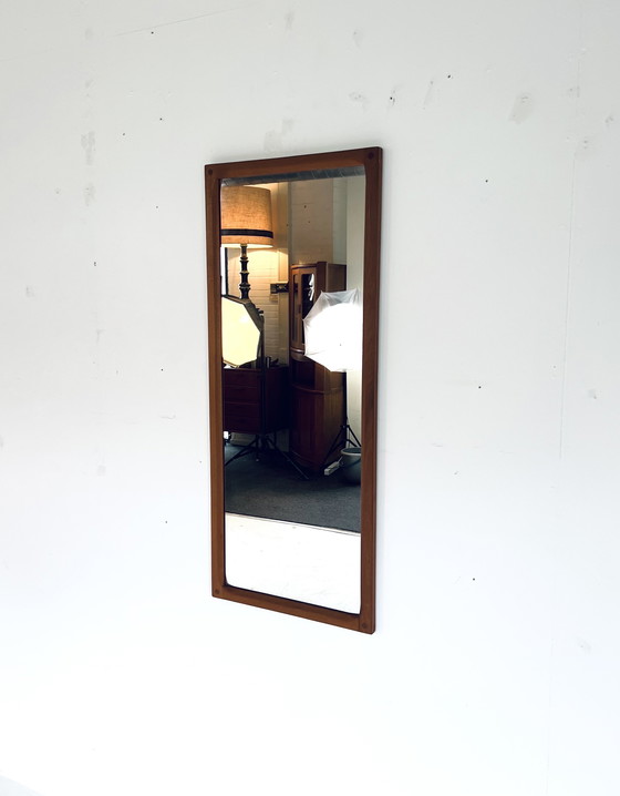 Image 1 of Miroir vintage en teck modèle #163, Kai Kristiansen '60