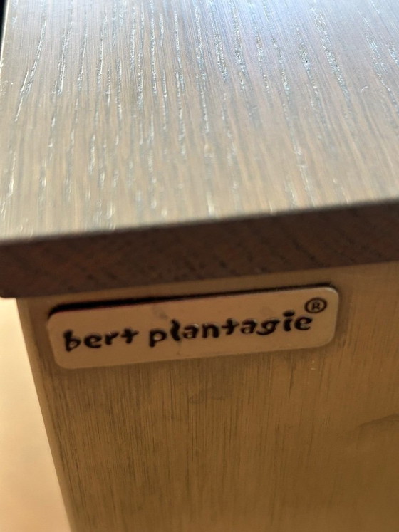 Bordo del tavolo Bert Plantagie – Tavoli da pranzo, Wood, polished steel (photo 5 of 5)