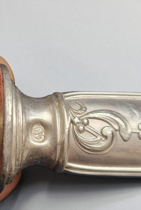 Leg of Lamb Cutlery Service, Silver, Minerva Hallmark – Cutlery Sets, Art Nouveau (photo 7 of 9)