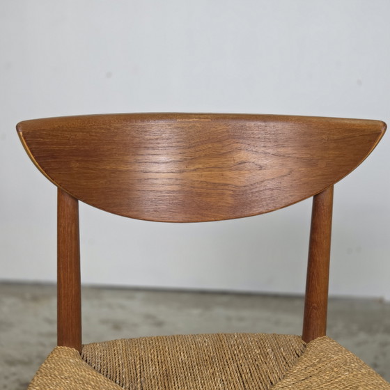 Image 1 of 2x Peter Hvidt, Mølgaard Nielsen eetkamerstoel Deens vintage