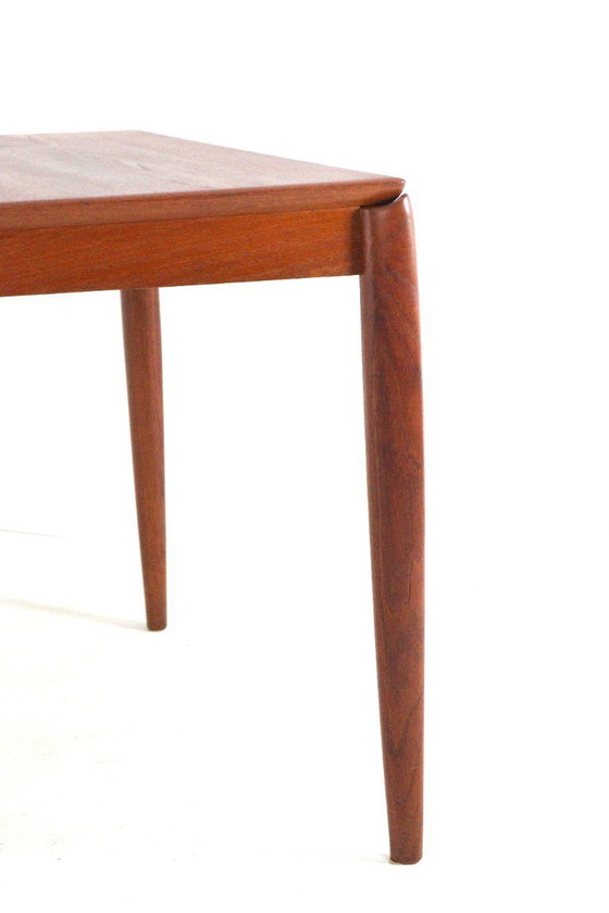 Image 1 of H.W. Klein for Bramin rectangular extendable dining table XL vintage Danish design