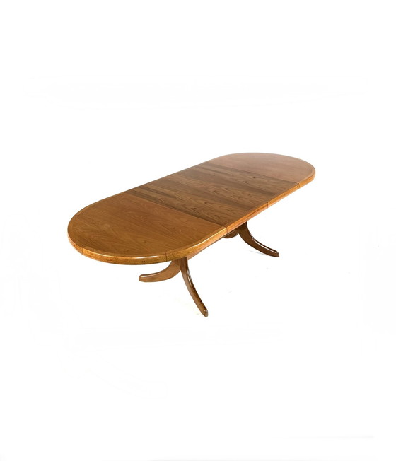 Image 1 of Tavolo da pranzo allungabile vintage danese in teak anni '60