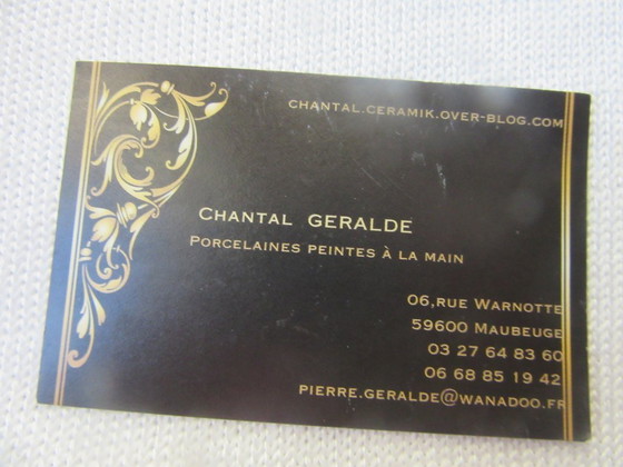 Ciondolo in porcellana con catena di artista belga – Chantal Geralde, Oggetti decorativi, Metallo (photo 8 of 9)