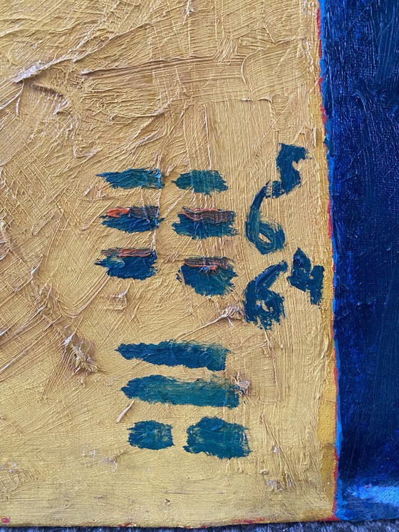 Image 1 of Zeer Groot, Abstract Schilderij