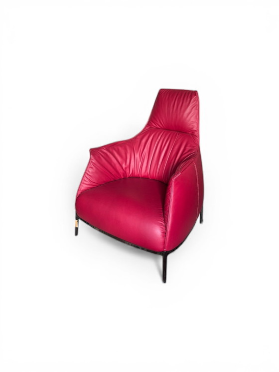 Image 1 of ‘Archibald’ fauteuil Jean-Marie Massaud voor Poltrona Frau