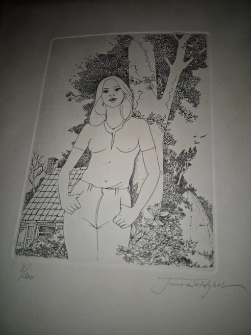 Tuur De Rybel – lithos zeefdrukken, Paper (photo 2 of 6)