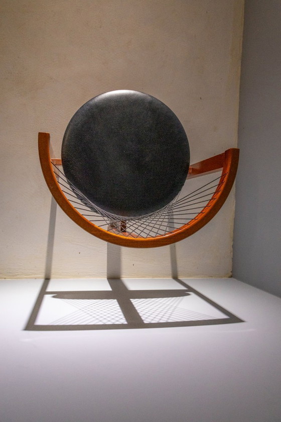 Image 1 of String Chairs by Neils Jørgen Haugesen for Tranekaer, 1980s (Set of 8)