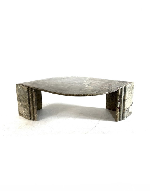 Vintage marmeren &#39;Eye&#39; salontafel, Roche Bobois &#39;70