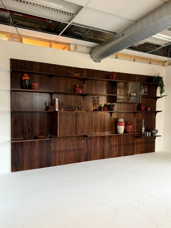 Image 1 of Système mural modulaire Vintage XL, Poul Cadovius '60