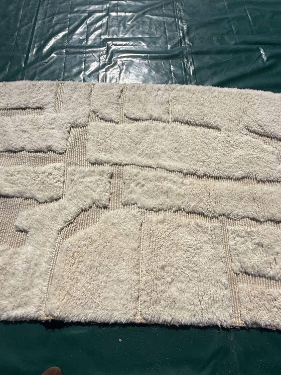 Image 1 of Traditioneller, handgeknüpfter Teppich aus reiner Wolle, 150 x 250 cm