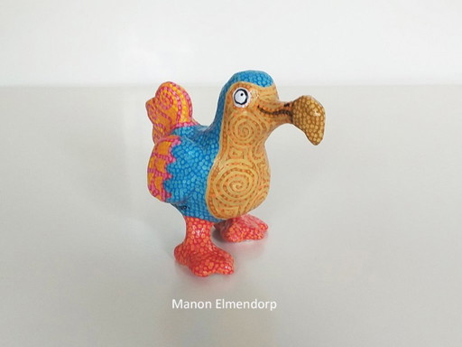 100% Handmade Dodo / Bird Art Figurine New