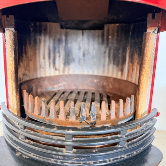 Image 1 of Red vintage wood stove, Tasso Denmark