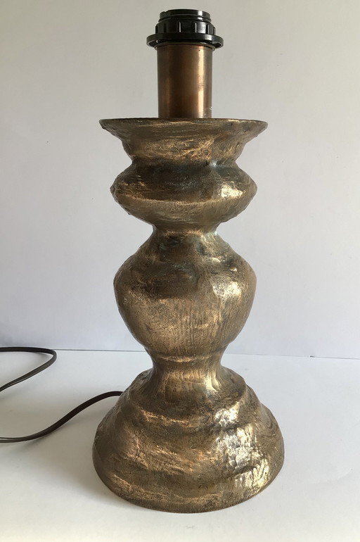 Vintage bronzen lampenvoet