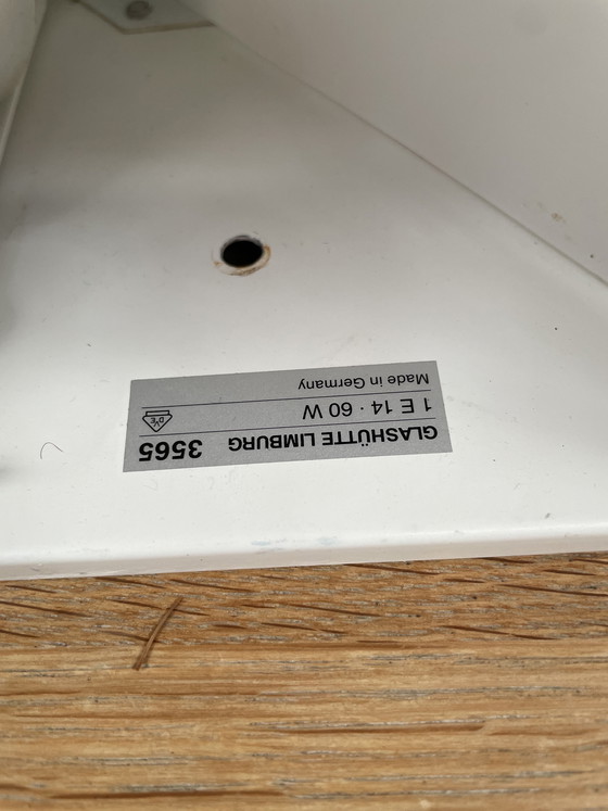 Image 1 of 2 Glashutte Limburg wandlampen, jaren 80