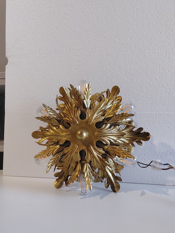 Image 1 of Banci Firenze gouden wandkandelaarlamp