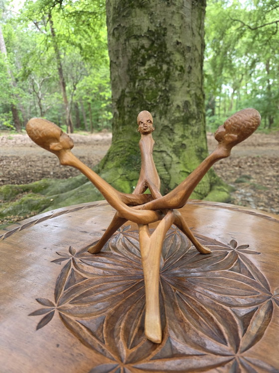 Image 1 of Sculpture en bois africaine vintage