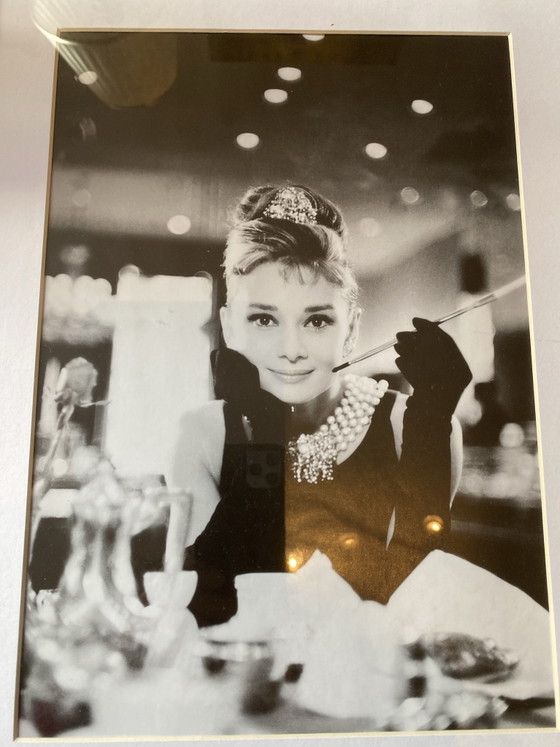 Audrey Hepburn 60s in elegant frame – Photography, Glass, Mdf (photo 7 of 8)