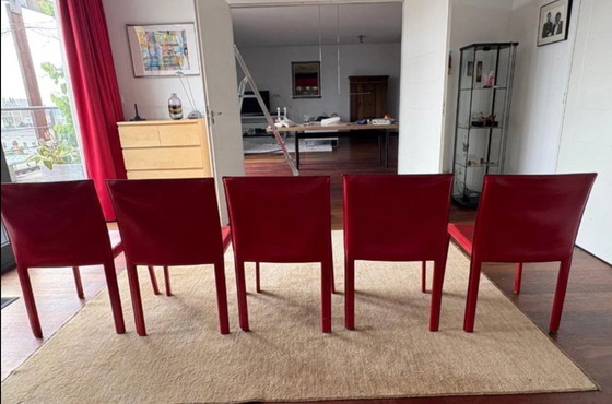 Image 1 of 5x Enrico Pellizzoni chairs