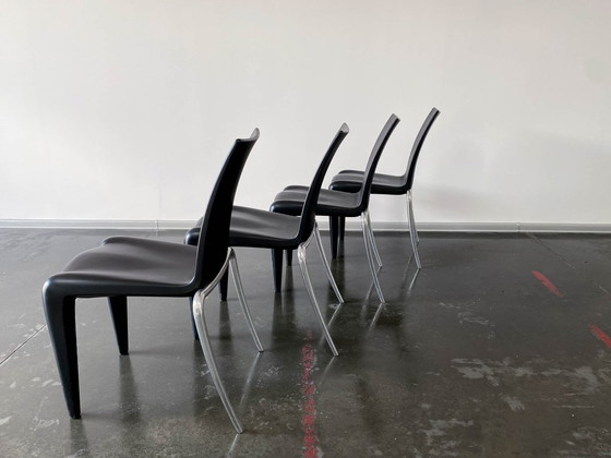 Image 1 of Vintage Chair Louis XX by Philippe Starck for Vitra, 1990s, Set of 4