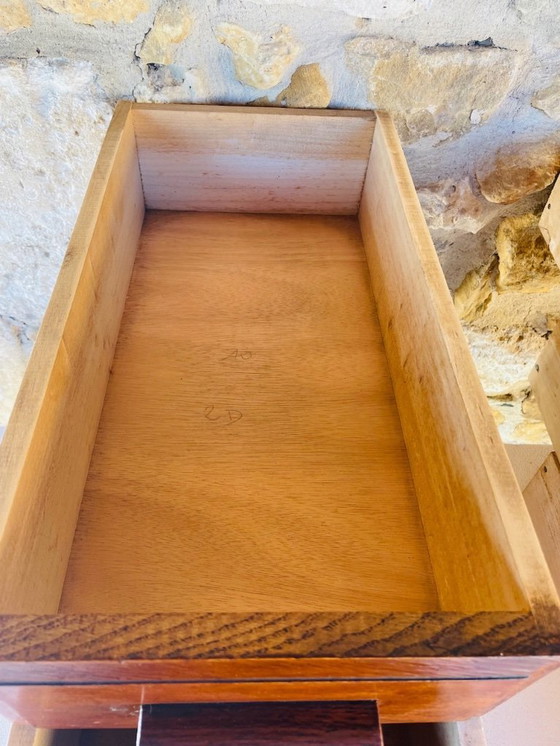 Image 1 of Eichenkommoden im Mid-Century-Modern-Stil, 1940er Jahre, 2er-Set