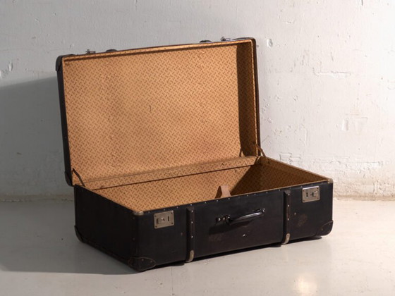 Antique WICO travel trunk in vulcanised fibre – Germany, circa 1930 – Travel bags, Metal, Art Deco (photo 28 of 40)