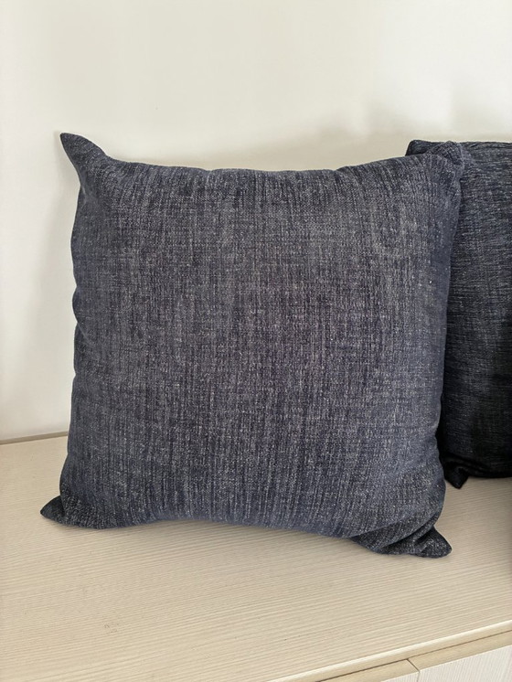 Image 1 of 6x coussins jeans fait main Boutique Vanhille Grubert