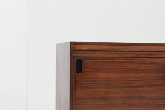 Vintage Sideboard Renato Magri Cantieri Carugati 1960s, Wood, Brown (photo 4 of 10)