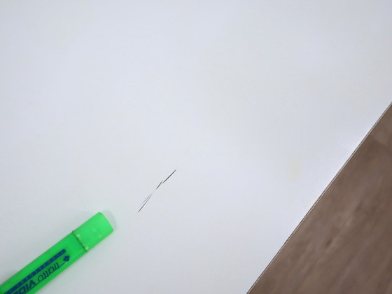 Image 1 of Scrivania vintage Bieffeplast con struttura in metallo verde anni '60