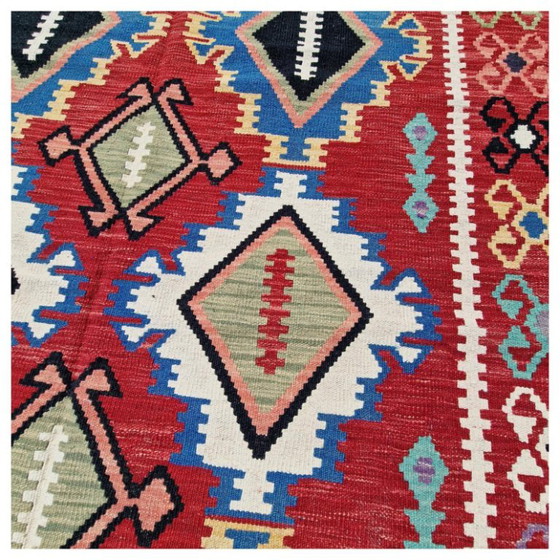 Handwoven Maimana Kilim Rug | Traditional Wool Flatweave | 150 × 203 cm (59 × 80 in) – Rugs & carpets (photo 4 of 7)