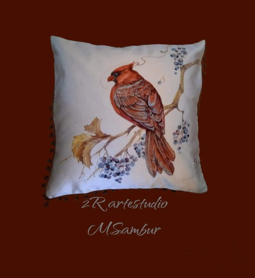 Birrds pillowcases.handmade