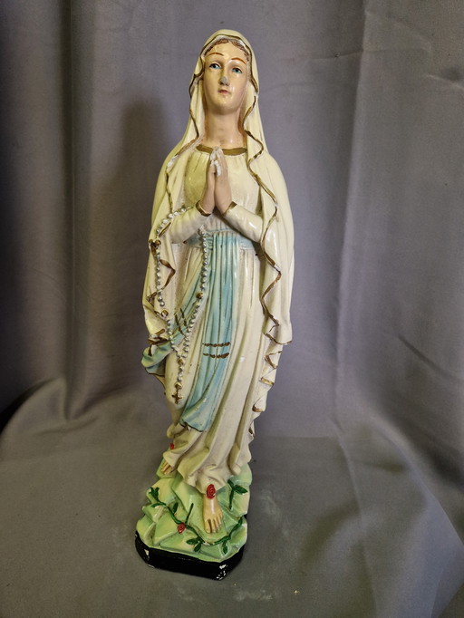 Religious statue of the Virgin Mary from Italy