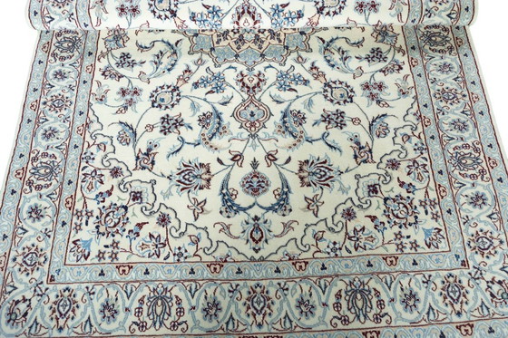 Image 1 of Perzisch tapijt Nain 9 La met zijde - 204 x 137 cm