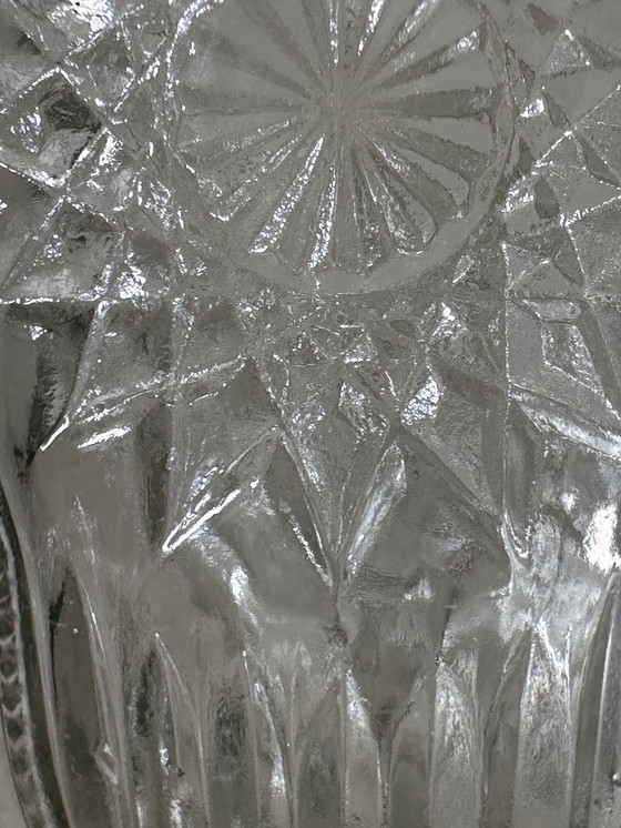 Image 1 of Lámpara de sobremesa de cristal y madera