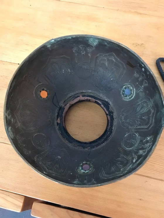 Image 1 of Antieke Art Nouveau lamp