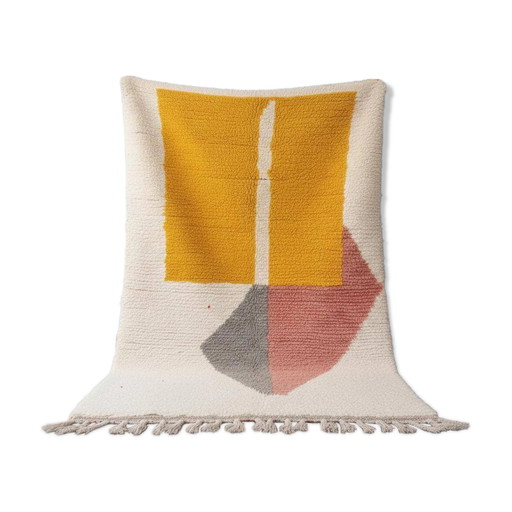 Berber carpet in pure wool 2.5 x 1.5 m