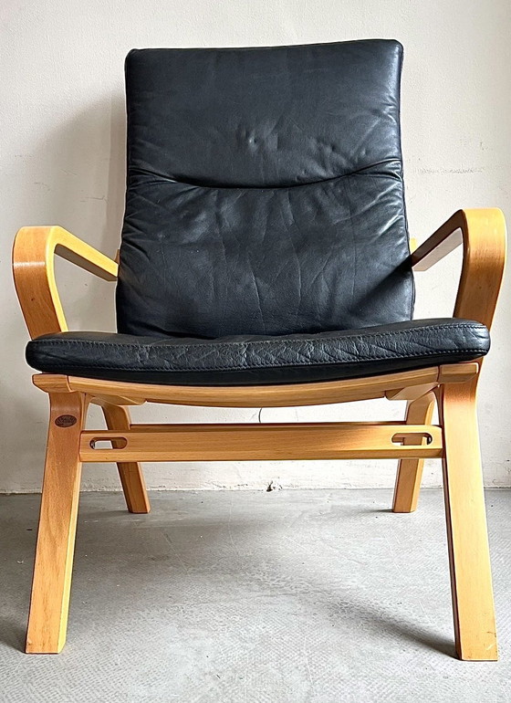 Image 1 of Fauteuil van Finn Østergaard voor Stouby, Denemarken 1970's