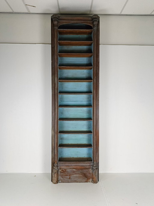 Grande libreria antica inglese