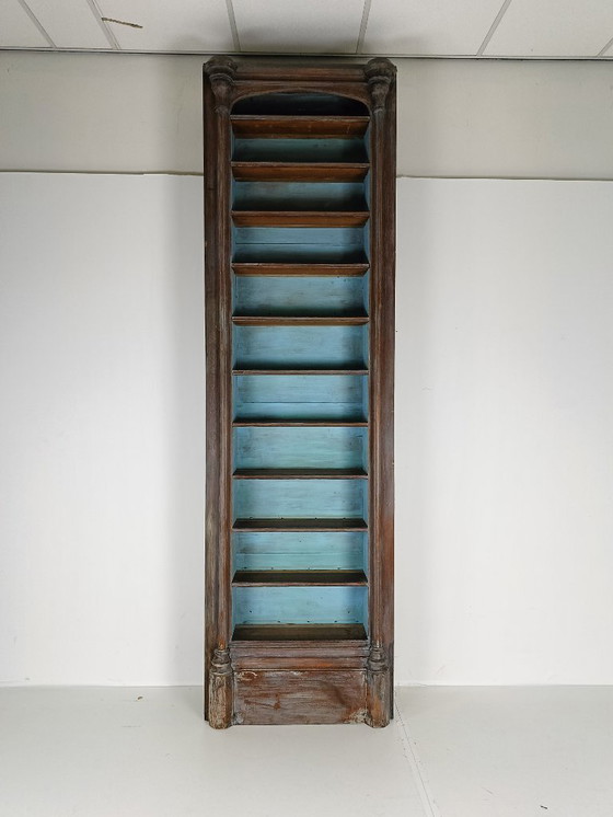 Image 1 of Grote Antieke Engelse boekenkast