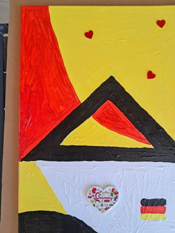 Image 1 of Enzo SAN MARCO - Country Lover Germany - Schilderij van de kunstenaar