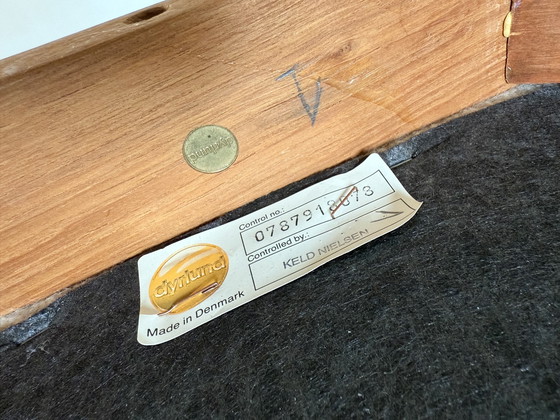 Image 1 of 6 chaises de salle à manger vintage Dyrlund, années 70. (Restaurées)