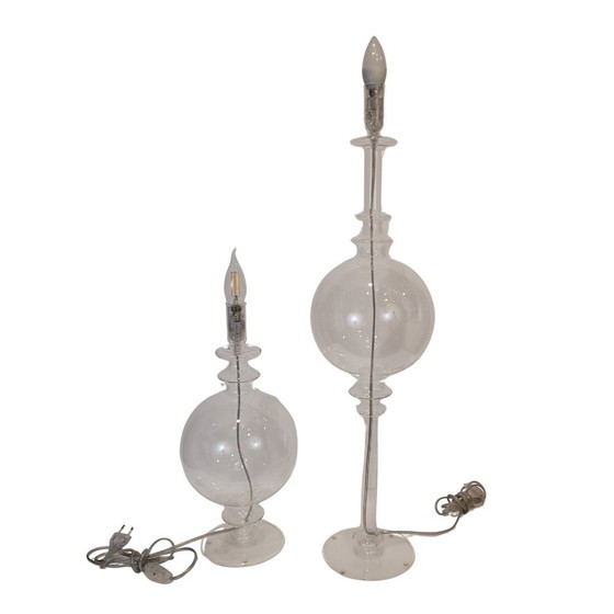 Image 1 of Paar lampen / kandelaars, Maison Les Héritiers voor Roche Bobois – Frankrijk