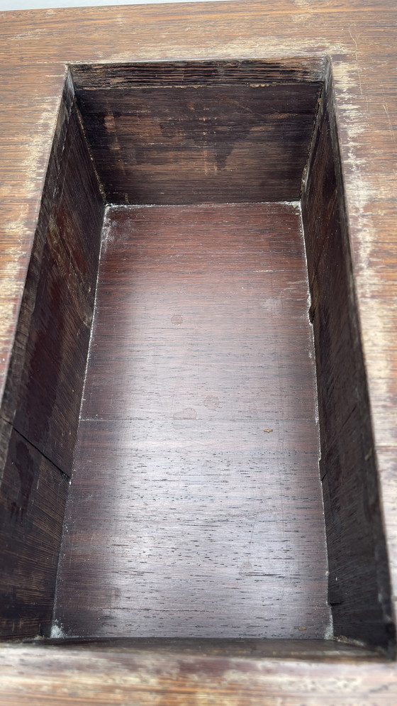 Image 1 of Table d'appoint en palissandre des années 60/70 avec jardinière