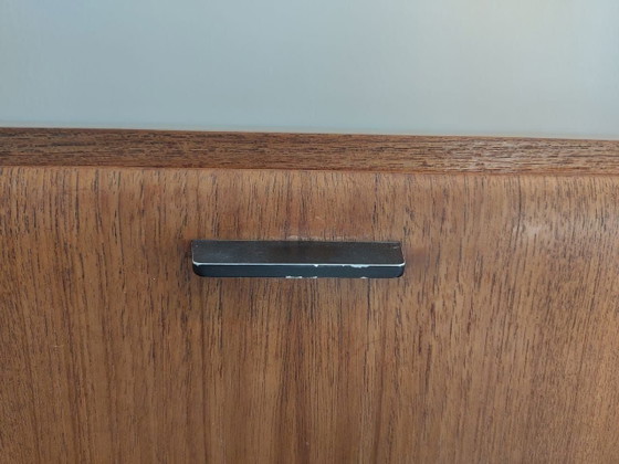 Mid-century Deens dressoir/buffetkast – Glas, Metaal (photo 10 of 15)