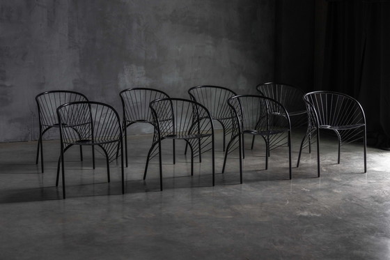 Image 1 of "Lizzie" Chairs by Regis Portier for Paolo Pallucco, Italy, 1980s